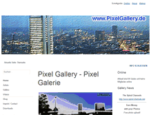 Tablet Screenshot of pixelgallery.de
